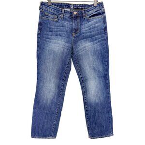 Gap Womens Cigarette Crop Jeans Size 10/30R Blue Denim